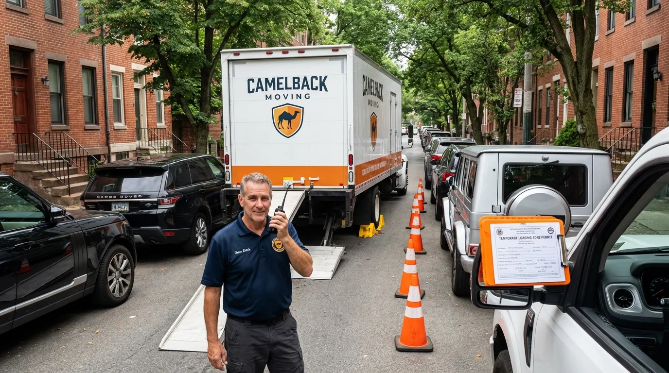 City street loading permit setup in Rochester, MA